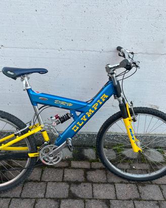 Bicicletta olimpia full sospension