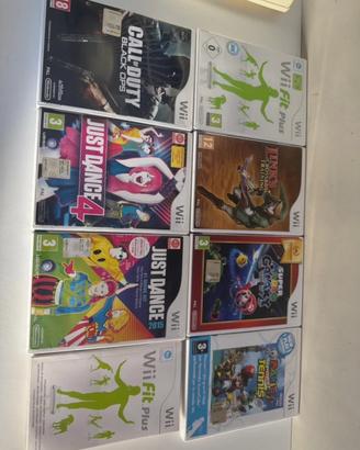 Lotto giochi Nintendo Wii-Completi