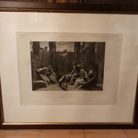 Stampa fine Ottocento "Giobbe"