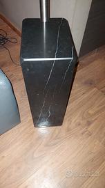 Lampada base in marmo nero da 72 kg