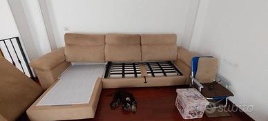 divano letto matrimoniale con penisola 3.10 × 97 