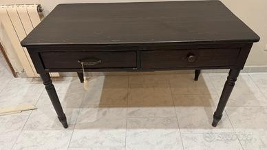 Buffetta antica restaurata in legno