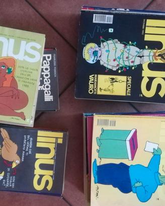 52 numeri rivista LINUS 1989-1994