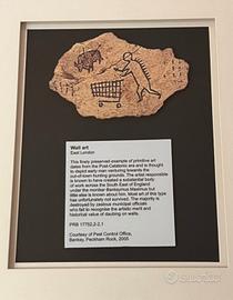 cartolina in legno di BANKSY 