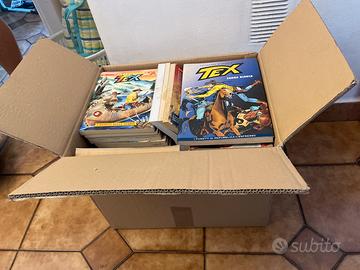Scatola piena di fumetti TEX