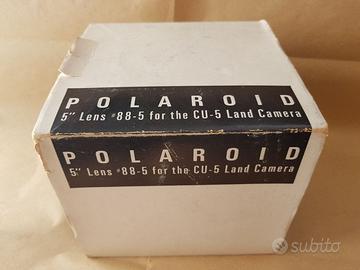Gruppo ottico Polaroid 5'' lens 88-5 for the 5U-5