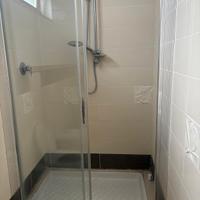 Porta di cristallo per doccia micchia