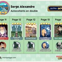 STICKERS MONOPOLY GO