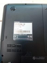 compiuter portatile Toshiba 