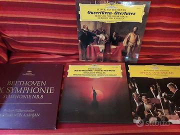 LP vinili Von Karajan e Toscanini Edition