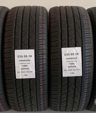 4 gomme 235 55 18 hankook a1189
