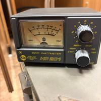 Zetagi hp 201 rosmetro wattmetro 3-200 mhz