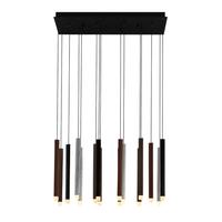 Lampadario di design Lucande 10 luci