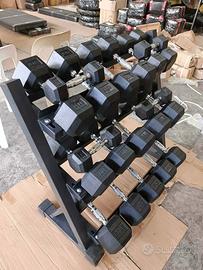 Manubri esagonali per palestre e Box Crossfit