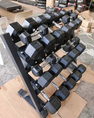Manubri esagonali per palestre e Box Crossfit