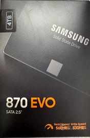 SAMSUNG SSD 4 TB Serie 870 EVO 2.5”