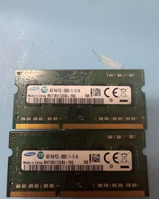 RAM Samsung 8 GB (2×4 GB) DDR3L 1600 MHz