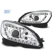FARI BIXENON MERCEDES CLASSE C W204 07-11 LUCE DIU