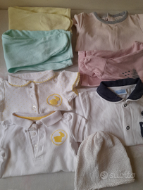 Abbigliamento primavera-estate x bambini 1-3 mesi