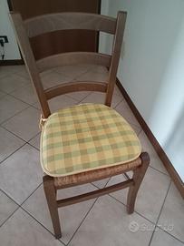 Sedie contadine legno/paglia