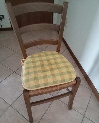 Sedie contadine legno/paglia