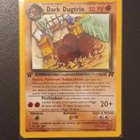 Carta Pokemon Dark Dugtrio ed 1