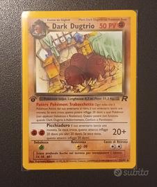 Carta Pokemon Dark Dugtrio ed 1