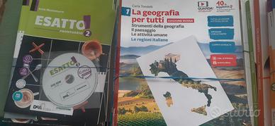 Libri scolastici  1/2/3 media e informatica 