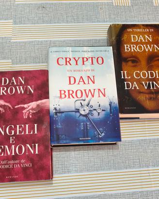 Lotto 3 Libri di Dan Brown