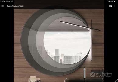 Specchio rotondo  per bagno