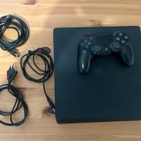 ps4 slim + dualshock originale (500 gb)