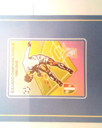 Folder Lazio Campione d'Italia 1999/2000
