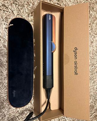 Dyson Airstrait Piastra Asciugacapelli Blu/Rame