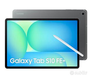 Samsung Galaxy Tab S10 FE+ 5G con book cover