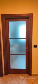 Porte legno massello e vetro