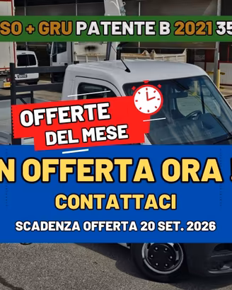 Renault Master T35 Con Gru e Radiocomando