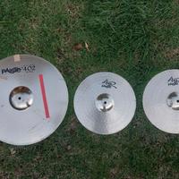 402 Paiste ride 20" e hit-hat 14" - in cambio equo