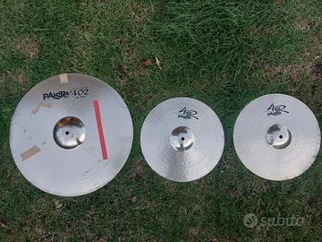 402 Paiste ride 20" e hit-hat 14" - in cambio equo