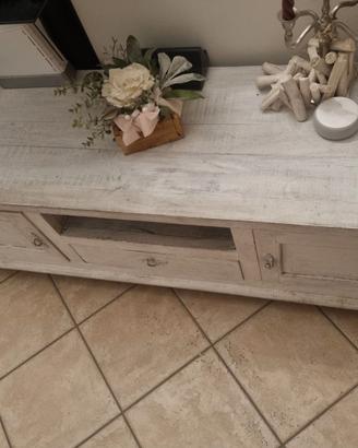 Mobile soggiorno / TV etnico / shabby chic