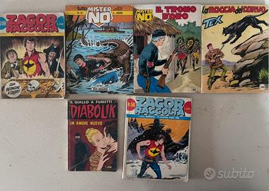 Lotto 6 Fumetti Vintage Bonelli - anni '80