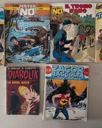 Lotto 6 Fumetti Vintage Bonelli - anni '80