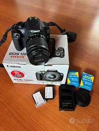 Canon EOS 1200D Reflex+Obiettivo e Accessori