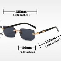 Occhiali da sole sportivi stile trap hip pop