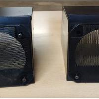  COPPIA SUPPORTI ALTOPARLANTI CASSE NERO PANDA 141