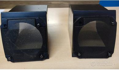  COPPIA SUPPORTI ALTOPARLANTI CASSE NERO PANDA 141