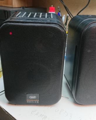 monitor diffusori Audi amploficati