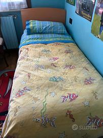 Letto bambino ragazzo completo 180 cm x 80 cm