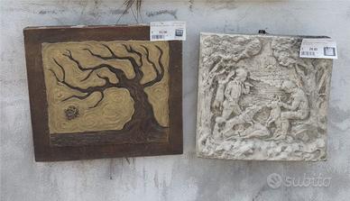 Bassorilievi per arredo da esterno 