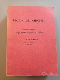 Teoria dei circuiti - Marenesi (raro, 1962)