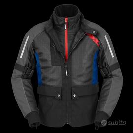 Giacca SPIDI UOMO H2Out Net NERA-blu-rosso tg.m